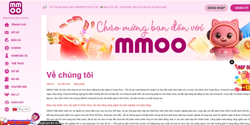 MMOO Dticoin ⭐️ Link Vào MMOO.COM World Cup【2026】✔️ MM OO Link +88K 14 MMOO hoạt động uy tín chất lượng từ năm 2020